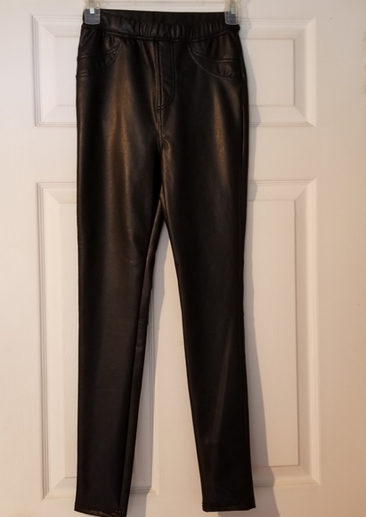 White Birch NWT Faux Leather Pants Small - Picture 3 of 8
